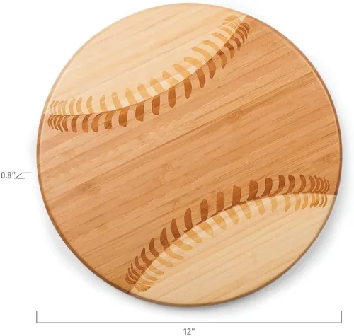Vista 6 de PICNIC TIME NCAA Arizona Wildcats Homerun! Bamboo Cutting Board with Team Logo