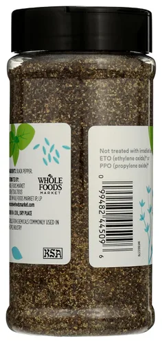 Vista 2 de 365 by Whole Foods Market, Pimienta negra de molienda media, 6.49 onzas