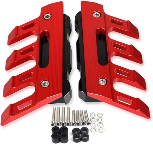 Vista 6 de SCUUBE Para Yamaha MT-09 MT-07 MT03 MT01 Bloque de protección de guardabarros delantero de motocicleta, protector lateral de caída, protector