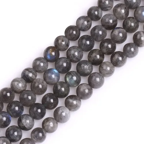 Vista 148 de GEM-Inside Cuentas sueltas de gemas de ojo de tigre azul lapislázuli de 8mm (0.31 pulgadas) color teñido redondas de cristal energético