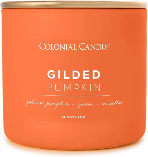 Vista 7 de Colonial Candle Winter Woods - Vela perfumada en frasco, colección Pop of Color, 3 mechas, verde, 14.5 onzas, hasta 60 horas de combustión