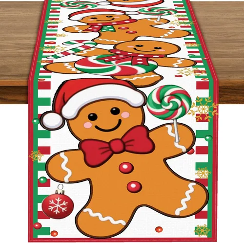 Vista 11 de Camino de mesa del Día de los Muertos, decoración de 72 x 13 pulgadas, decoración de mesa de carnaval mexicano, diseño de calavera de azúcar