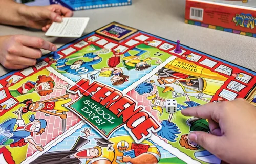 Vista 2 de Edupress Juego de días escolares de inferencia, nivel azul (EP60801)