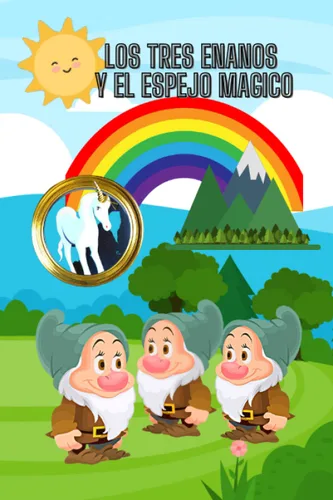 Los tres enanos y el espejo magico Cuento fantástico para niños (Spanish Edition)
