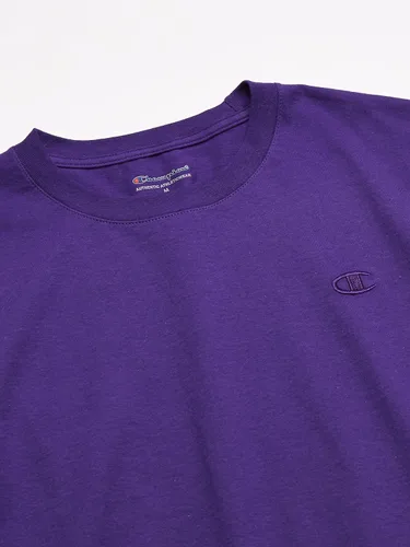 Vista 5 de Champion Men's Classic Unisex Cotton T-Shirt for Men & Women, Classic Tee (Reg. or Big & Tall)