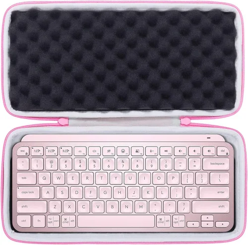Vista 10 de co2CREA Funda Rígida Compatible con Teclado Logitech MX Mecánico Mini Inalámbrico Iluminado (Solo Funda)