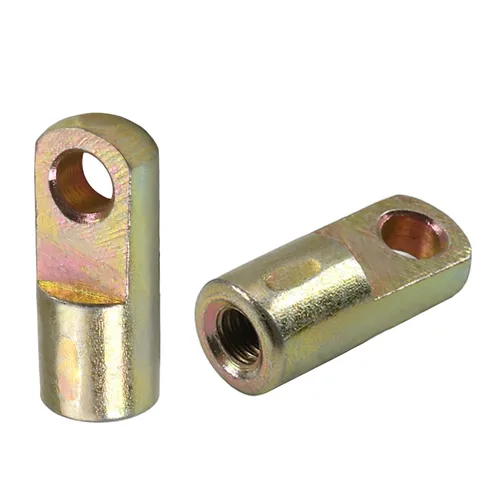 Vista 5 de Othmro 2 unids Cilindro Clevis Y Junta M6x1 Rosca Hembra Y Conector 1.102 in Longitud Cilindro de Aire Rod Cilindros de Cilindro Cilindros de Aire