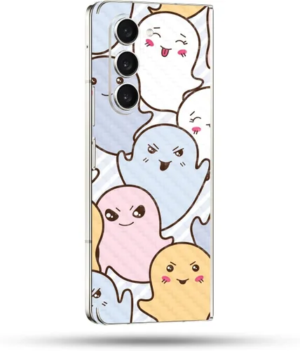 Vista 81 de MightySkins Skin compatible con Samsung Galaxy Z Fold 5 - Puppy Fall Funda protectora de vinilo duradera y única Fácil de aplicar, quitar