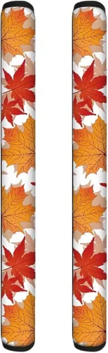 Vista 21 de DISNIMO Juego de 2 fundas para manijas de puerta de refrigerador con diseño floral de mariposa azul, protector de decoración de electrodomésticos