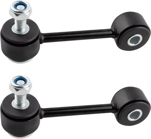Vista 2 de BOXI Juego de 2 eslabones de barra estabilizadora de suspensión delantera para Volkswagen Beetle 2001 2002 2003 2004 2005 2006 2007 2008 2009 2010