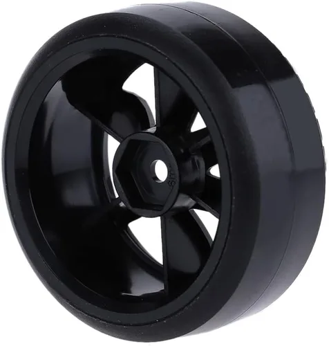 Vista 4 de GoolRC Juego de 4 neumáticos de automóvil de deriva 1/10 para Traxxas HSP Tamiya HPI Kyosho On-Road Drifting Car (negro)