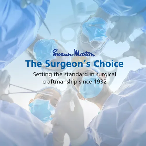 Vista 6 de Swann Morton: Mango escalpelo no.3 para cuchillas 10: 10 a: 11: 12. 15: 15 A (versión original).