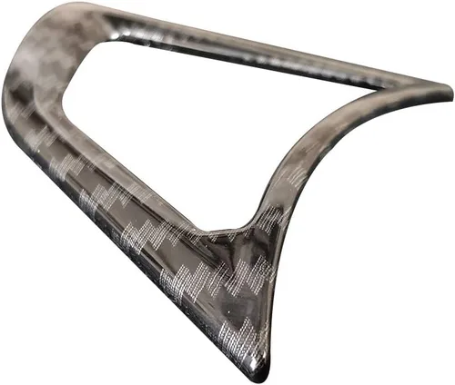 Vista 8 de 3 piezas de cubierta de volante de fibra de carbono para Ford Fusion Mondeo Edge