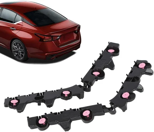Vista 2 de G-PLUS Juego de soportes de parachoques trasero izquierdo y derecho compatible con Nissan Altima 2019-2023 (submodelo: Platinum, S, SL, SR, SV)