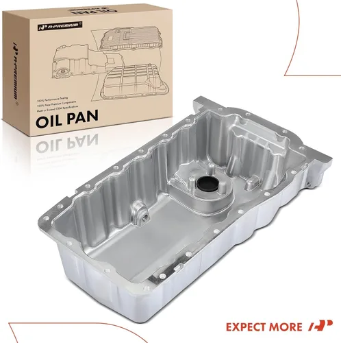 Vista 9 de A-Premium Cárter de aceite de motor compatible con Volkswagen Jetta 1999-2005 Beetle 1998-2006 Golf 1999-2006 Seat Córdoba 1999-2002 Ibiza