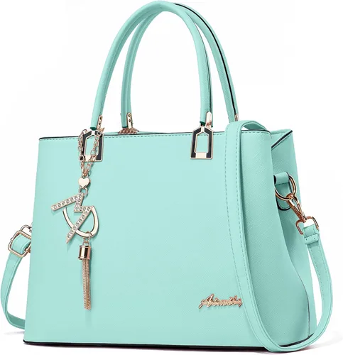Vista 15 de Bolsos y carteras para mujer, bolsos de hombro para señoras, bolso bandolera con asa superior de diseño de ToLFE