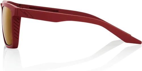 Vista 3 de 100% Renshaw - Gafas de sol cuadradas estilo glaciar, duraderas, ligeras, de rendimiento activo, agarre en las patillas y protector