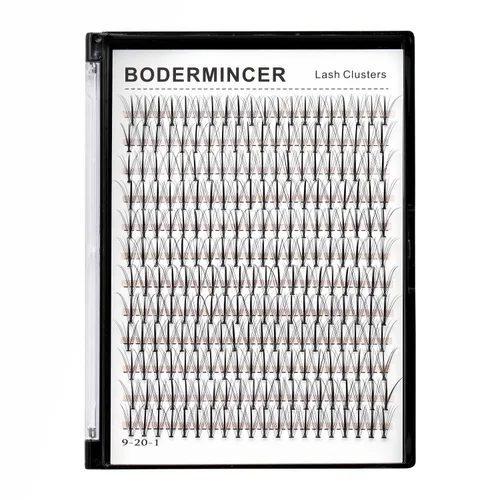 Vista 37 de Bodermincer 7D/10D/20D/30D/40D/50D/60D/80D/100D Rizo D, 240 unidades, extensiones de pestañas postizas, individuales y en racimo, pestañas falsas