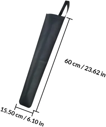 Vista 2 de Wakauto Bolsa de almacenamiento para paraguas de coche, asiento trasero, impermeable, para colgar en el cubo