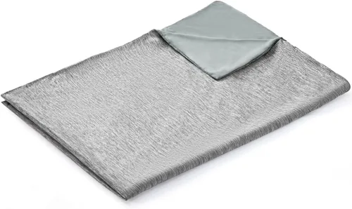 Vista 8 de EXQ Home Funda para Manta Pesada de 48 x 72 Pulgadas - Tamaño Twin Premium Suave para Manta Pesada con Cremallera, Funda de Edredón Lavable a Azul