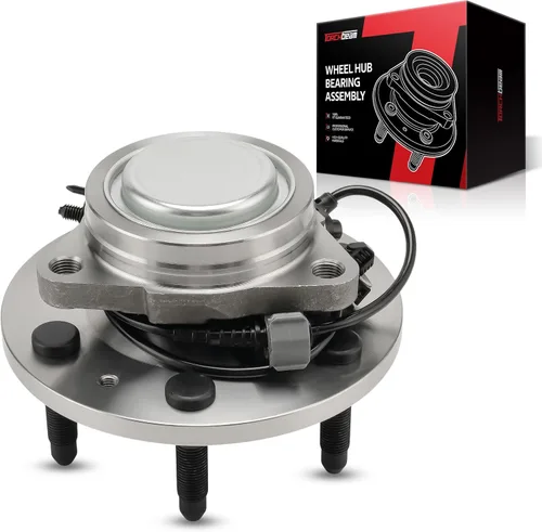 Vista 35 de Conjunto de cojinetes de buje de rueda delantera Torchbeam 513347 para Mazda CX-5 2013-2022, 2014-2021 Mazda 6 Rodamiento de rueda de 5 lengüetas