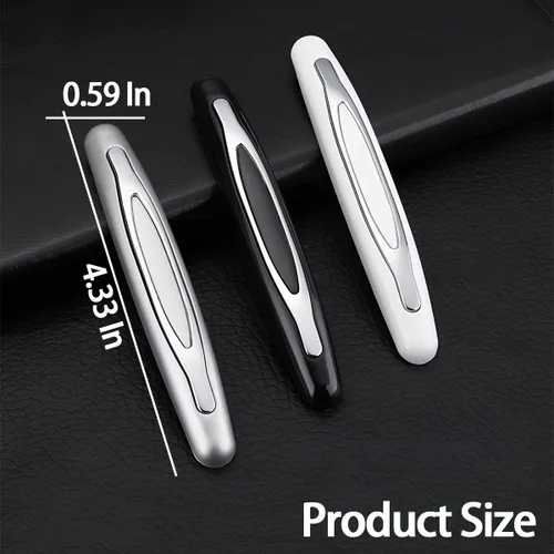Vista 2 de AUCELI 4 protectores de borde de puerta de automóvil, tira autoadhesiva antiarañazos para puerta lateral del vehículo, protector anticolisión