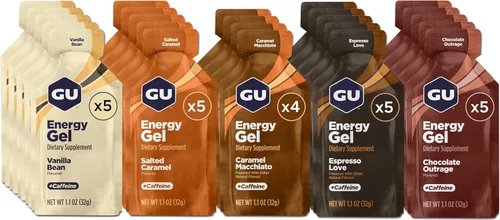 Vista 24 de GU Energy Original Sports Nutrition Gel Energético, Vainilla, 26.4 Oz, 24