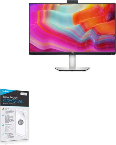 BoxWave - Protector de pantalla compatible con monitor de videoconferencia Dell 27 (S2722DZ) (protector de pantalla de BoxWave), ClearTouch Crystal