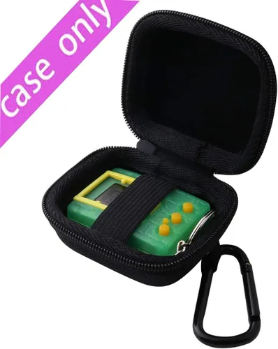 Vista 2 de WERJIA Estuche rígido para Digimon Bandai Original Digivice Virtual Pet Monster (solo funda) (negro)