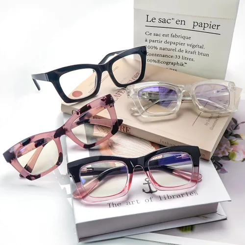 Vista 7 de SIGVAN Gafas de lectura progresivas multienfoque para mujeres y hombres, bloqueo de luz azul, bisagra de resorte, lectores multifocales