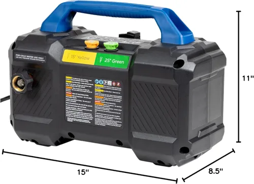 Vista 10 de Westinghouse ePX3100v - Lavadora a presión eléctrica, 2100 PSI máximo, 1.76 GPM máximo, asa de transporte incorporada, cañón de espuma desmontable