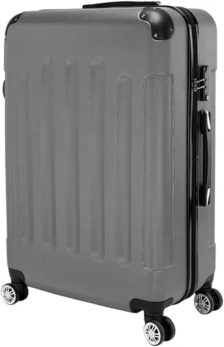 Vista 59 de Juego de equipaje de 3 piezas – Maletas con ruedas giratorias multidireccionales – Bolsa de viaje Maleta ABS con bloqueo TSA – Maletas de carcasa