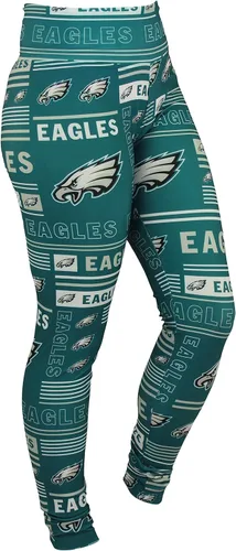 Vista 60 de Zubaz NFL Mallas para mujer de longitud completa de cintura alta básica 1.0