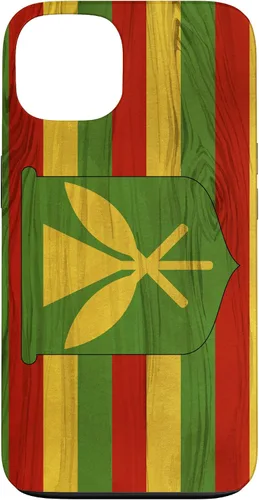 Vista 7 de Hawaii Flag and Vintage Barn Background - Hawaiian Pride Case for iPhone 16