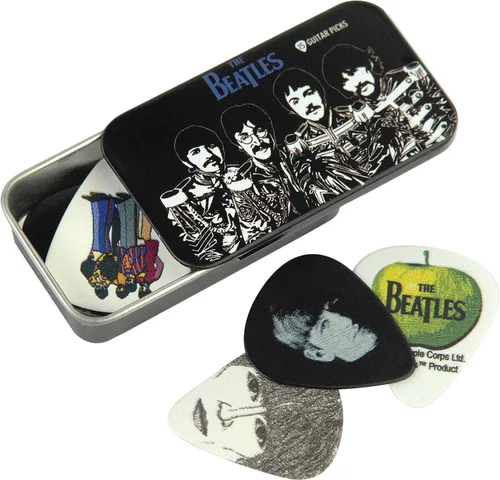 Vista 7 de D'Addario Púas de Guitarra de Los Beatles - Púas Coleccionales de Guitarra de Los Beatles - Álbumes - Medianas