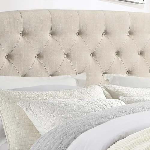 Vista 21 de Rosevera Noblesville - Cama tapizada, King, color carbón