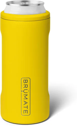 Vista 10 de BrüMate Hopsulator Slim Can Cooler Aislado para Latas Delgadas de 12oz Soporte de Bebidas de Acero Inoxidable Aislado para Latas Delgadas
