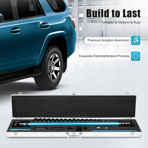 Vista 3 de Sistema de medición 2D, máquina universal de alta precisión para marco de carrocería, medidor de tranvía, herramienta de reparación de equipos