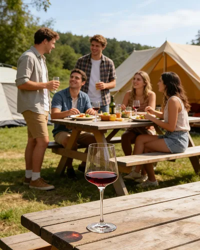 Vista 4 de Copas de vino de cristal, juego de 2 copas de vino tinto universales, copas de vino de 24 onzas, copas de burdeos, vidrio de cristal de primera
