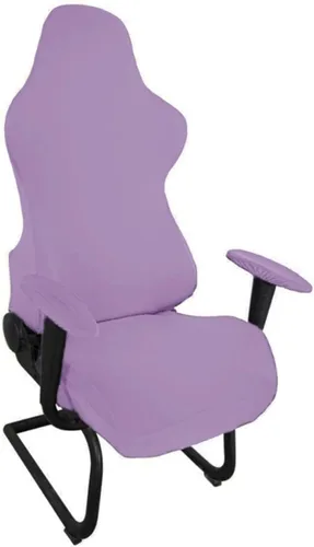 Vista 14 de Funda elástica para silla de juegos, lavable, funda protectora elástica para silla de juegos de oficina (color A: A)