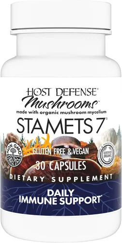Cápsulas Host Defense® Stamets 7®, 30, 1