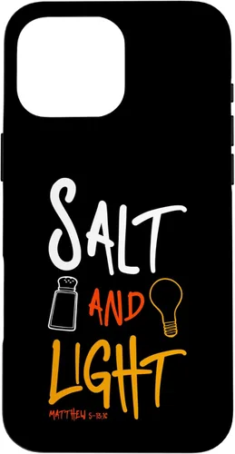 Vista 19 de iPhone 16 Salt of earth - light of the world Matthew 5:13 Case