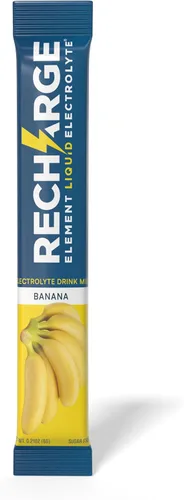 Vista 2 de Hydration Boost Formula - Paquetes de electrolitos en polvo de plátano Mezcla de bebida apta para dieta cetogénica sin azúcar para una