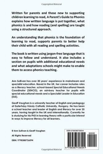 Vista 2 de A Parent's Guide to Phonics US Version Understanding How to Help your Child with Reading and Spelling