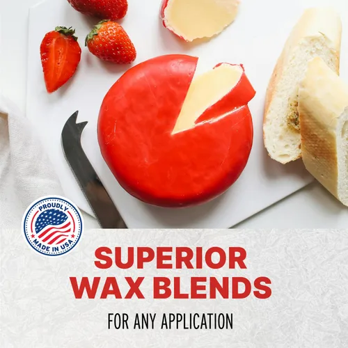 Vista 6 de Blended Waxes Inc. - Bloque de cera para hacer queso, cera de grado alimenticio premium, se puede utilizar para una variedad de tipos de queso
