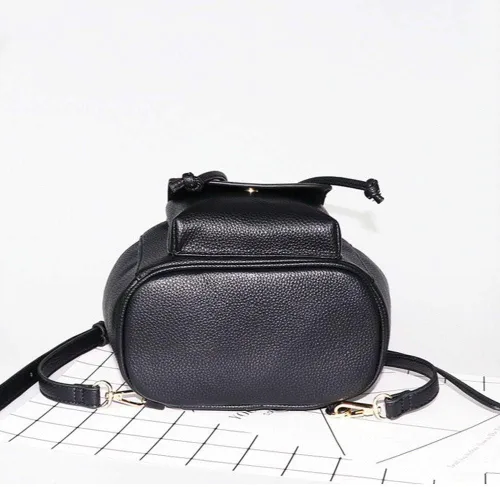 Vista 4 de Lindas mochilas de moda con diseño de luna y gato, para mujer, Negro -, Mochilas de día
