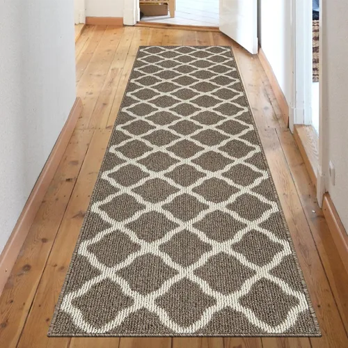 Vista 44 de SHACOS Alfombras de pasillo de entrada de 2 x 5 pies, alfombra lavable con parte trasera de goma antideslizante, alfombras de cocina atrapa suciedad