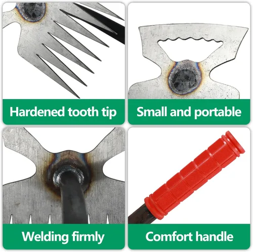Vista 5 de Nueva herramienta de deshierbe de artefactos de desarraigo, herramienta de jardinería de doble propósito, herramienta de jardín de azada, extractor