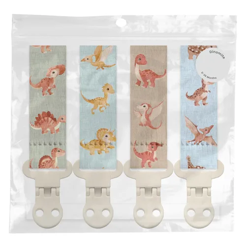 Vista 73 de Stadela - Juego de 4 clips para chupetes de bebé para niñas – Juego de regalo con flores modernas y neutrales estilo Boho (Allysa)