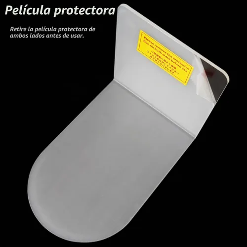 Vista 6 de MerryNine Sujetalibros de acrílico transparente para estantes